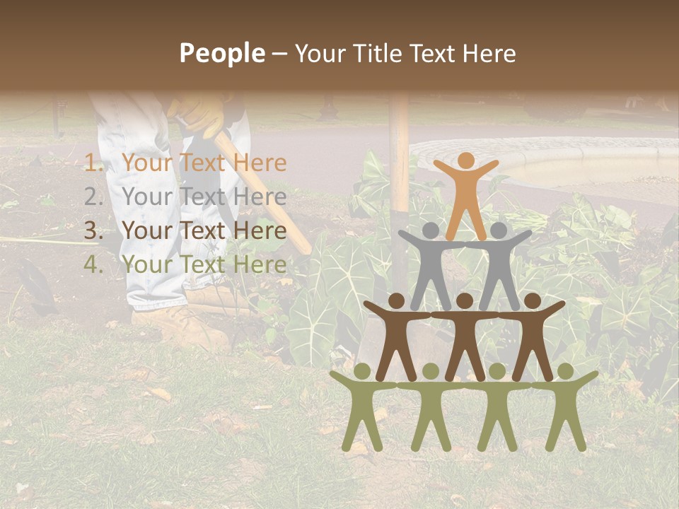 Maintenance Care Dig PowerPoint Template