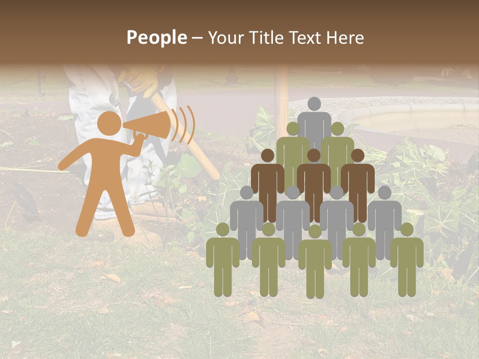 Maintenance Care Dig PowerPoint Template