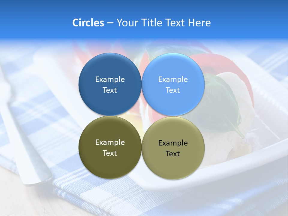 Dinner Dining Tomato PowerPoint Template