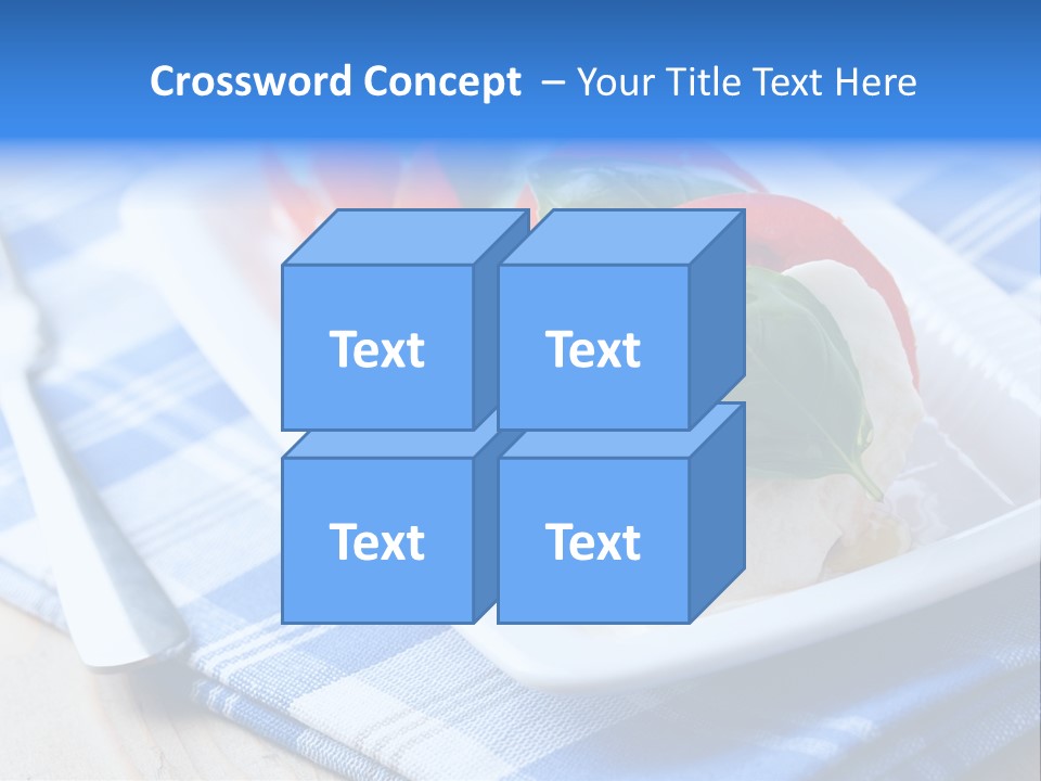 Dinner Dining Tomato PowerPoint Template