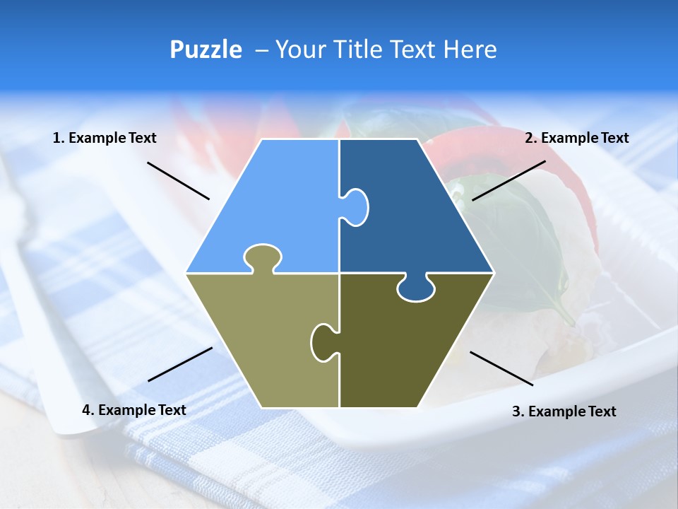 Dinner Dining Tomato PowerPoint Template