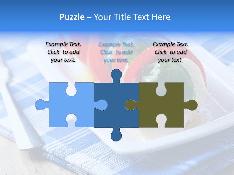 Dinner Dining Tomato PowerPoint Template