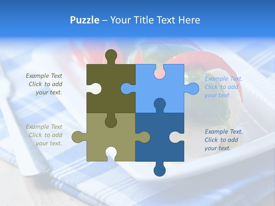 Dinner Dining Tomato PowerPoint Template