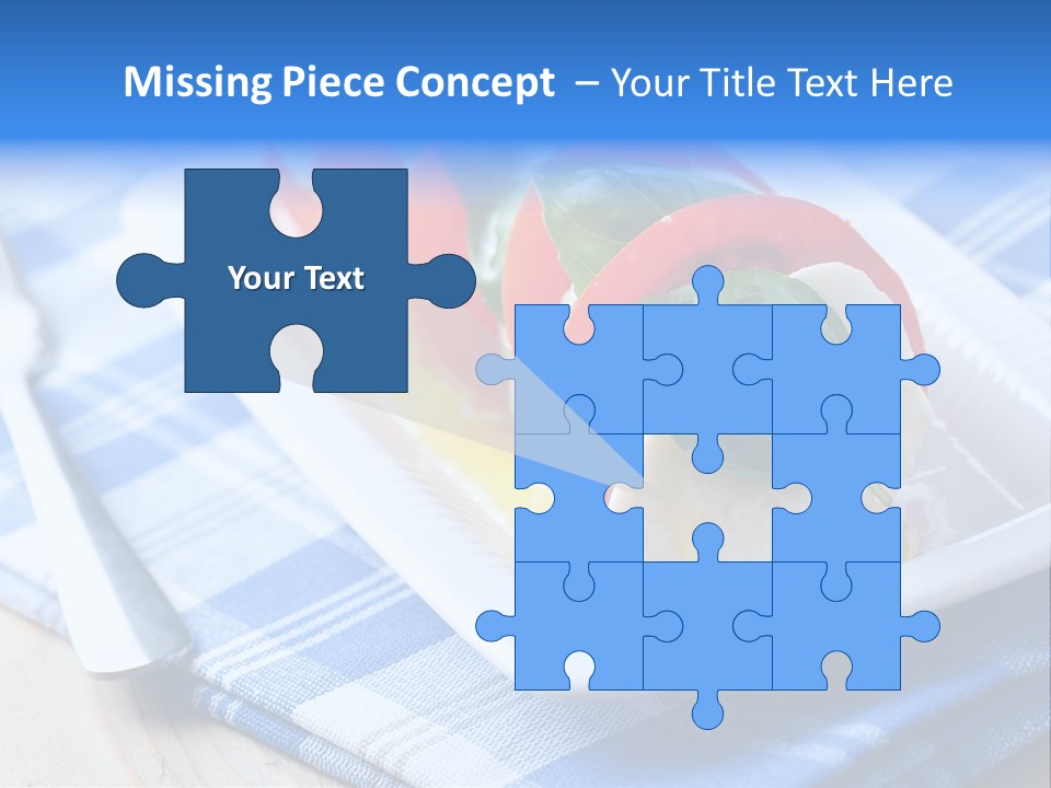 Dinner Dining Tomato PowerPoint Template