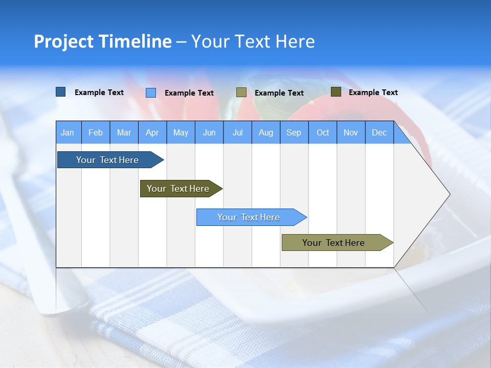 Dinner Dining Tomato PowerPoint Template
