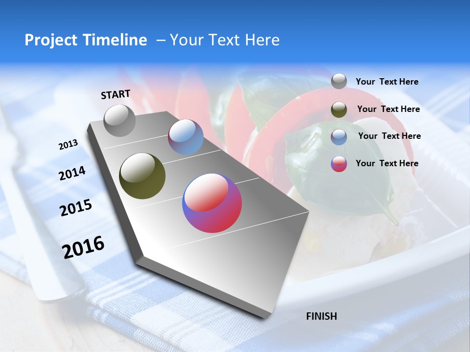 Dinner Dining Tomato PowerPoint Template