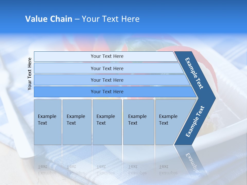 Dinner Dining Tomato PowerPoint Template