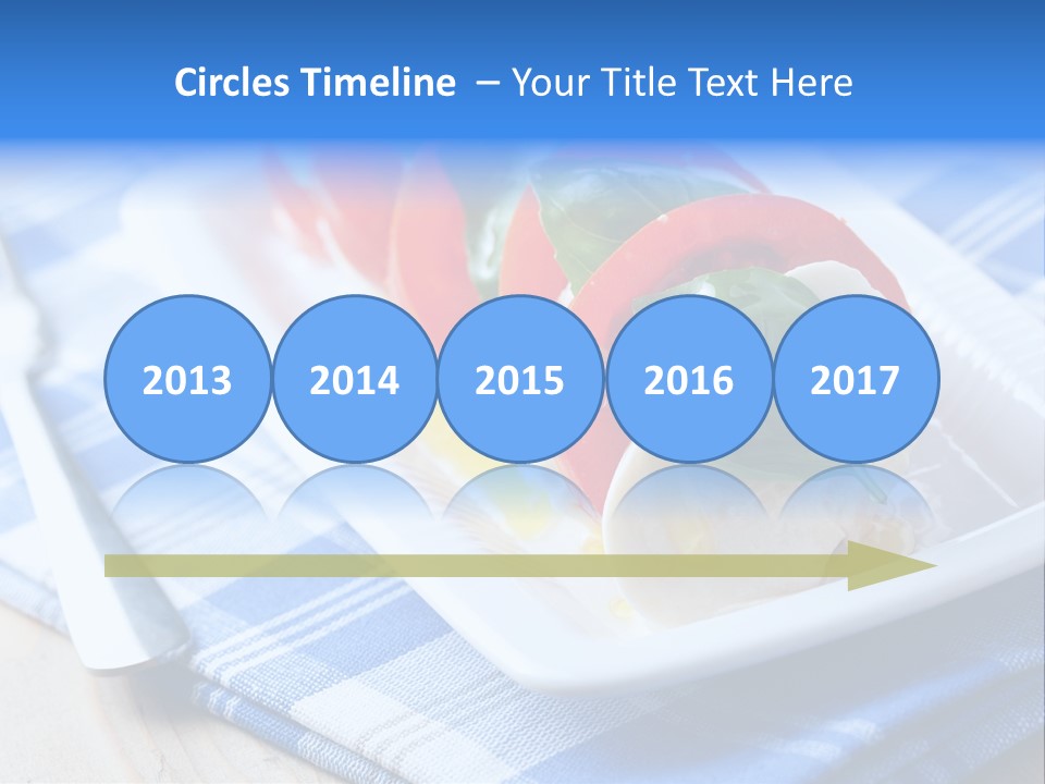 Dinner Dining Tomato PowerPoint Template