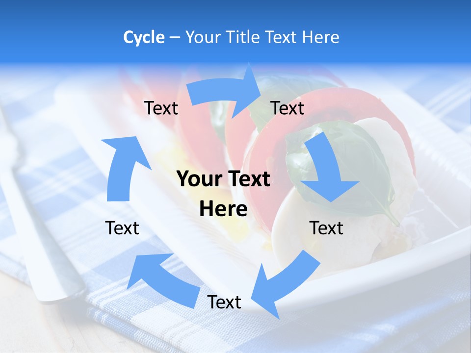 Dinner Dining Tomato PowerPoint Template