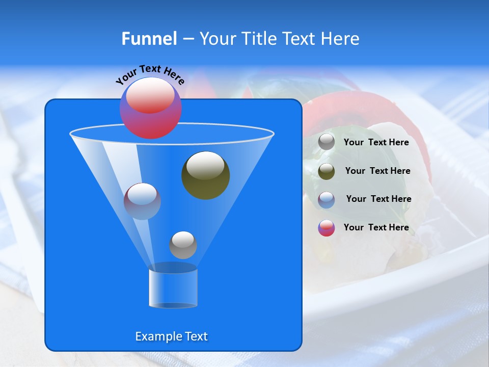Dinner Dining Tomato PowerPoint Template