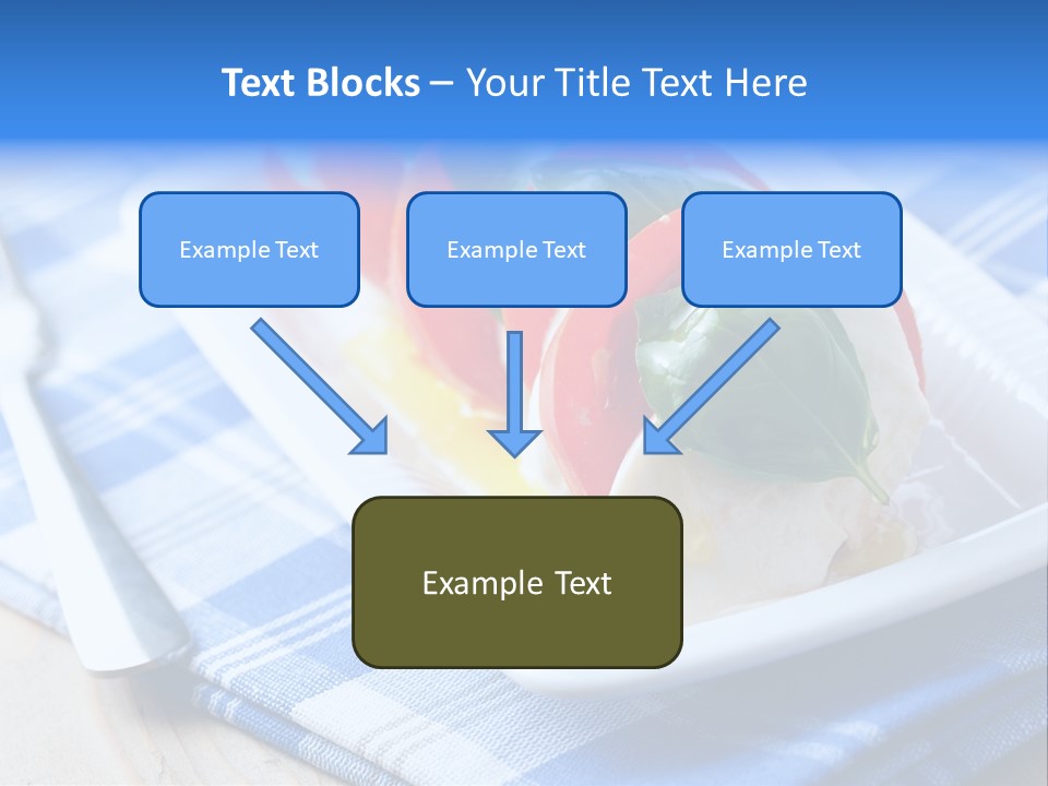 Dinner Dining Tomato PowerPoint Template