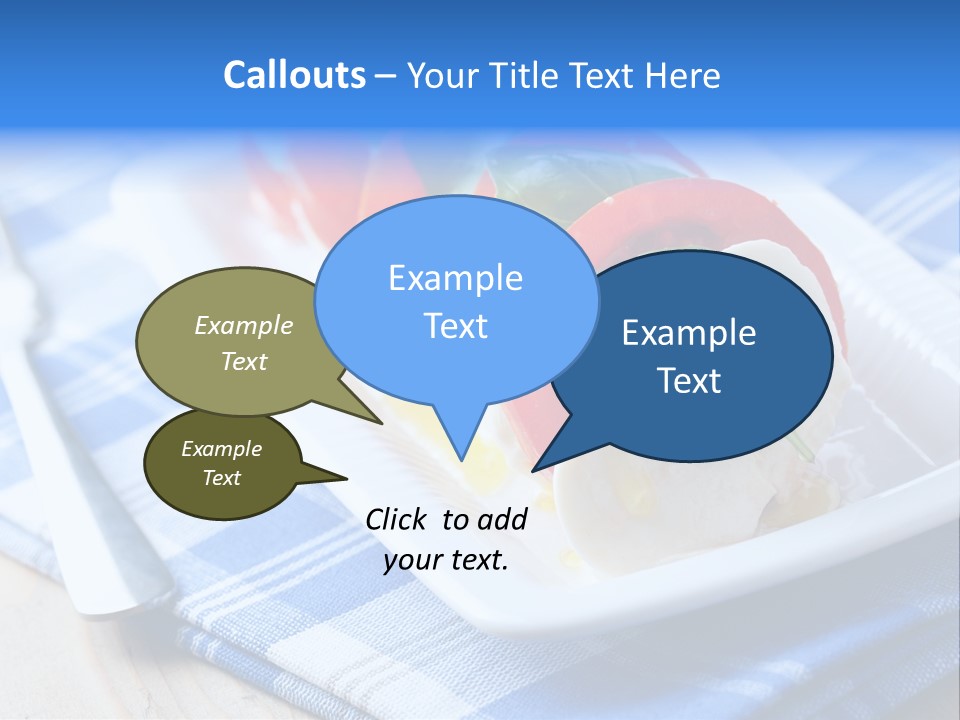 Dinner Dining Tomato PowerPoint Template