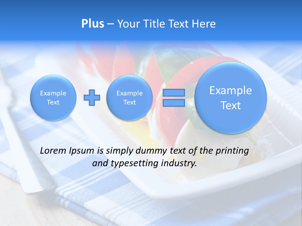 Dinner Dining Tomato PowerPoint Template