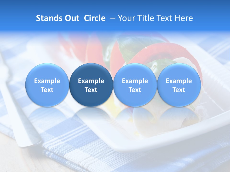 Dinner Dining Tomato PowerPoint Template