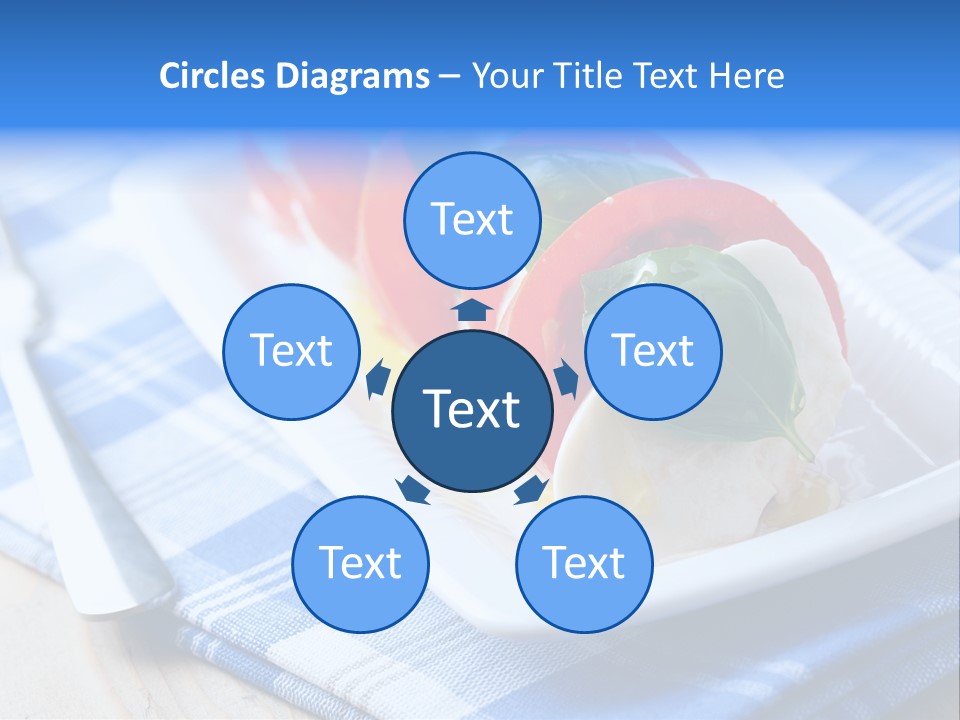Dinner Dining Tomato PowerPoint Template