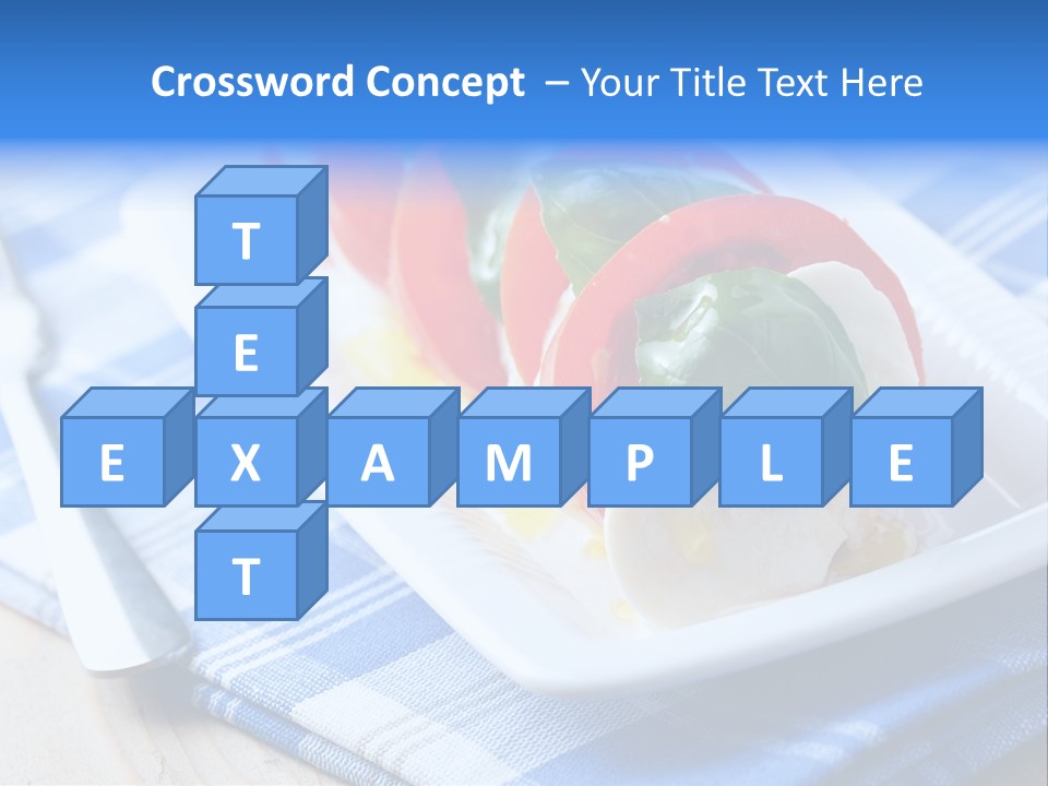 Dinner Dining Tomato PowerPoint Template