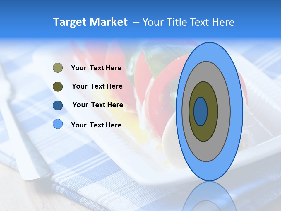 Dinner Dining Tomato PowerPoint Template