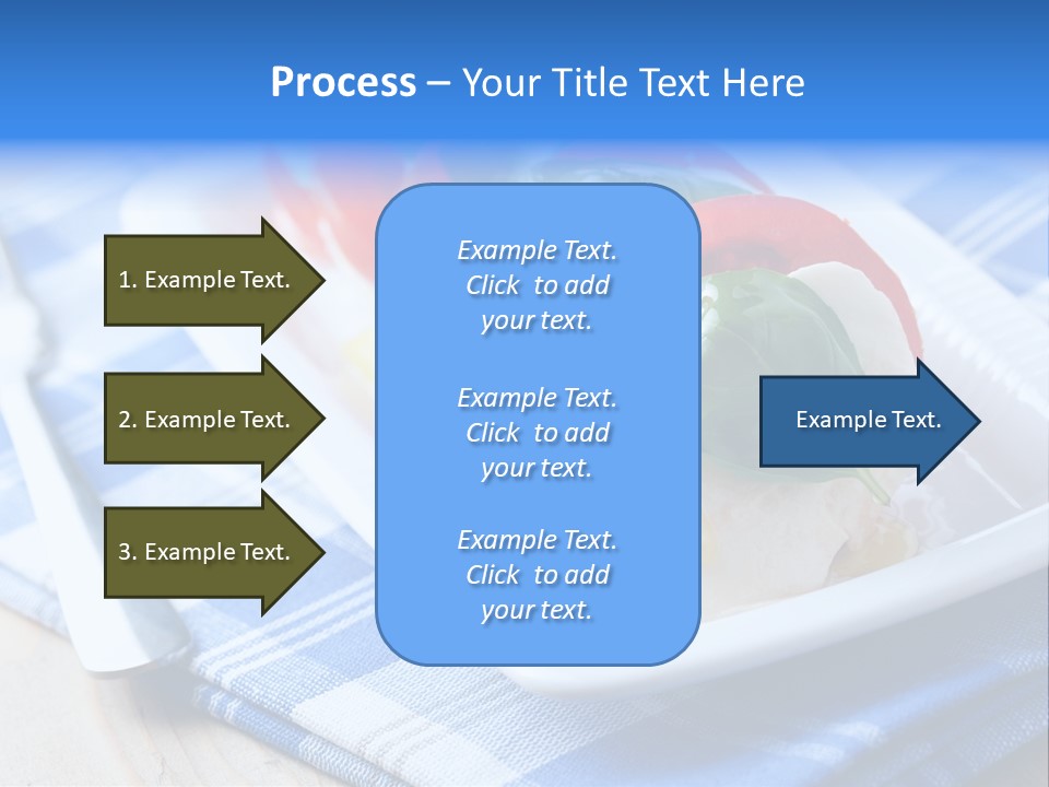 Dinner Dining Tomato PowerPoint Template