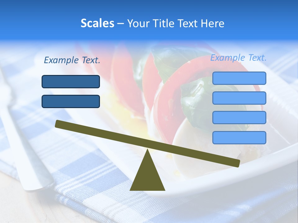 Dinner Dining Tomato PowerPoint Template