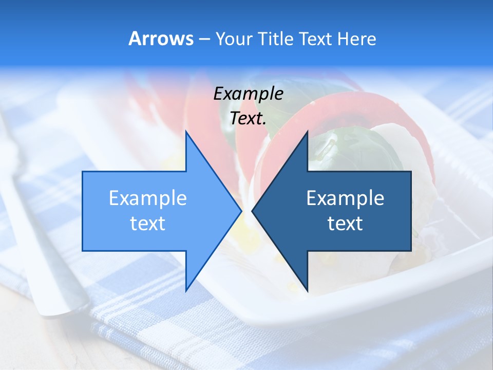 Dinner Dining Tomato PowerPoint Template