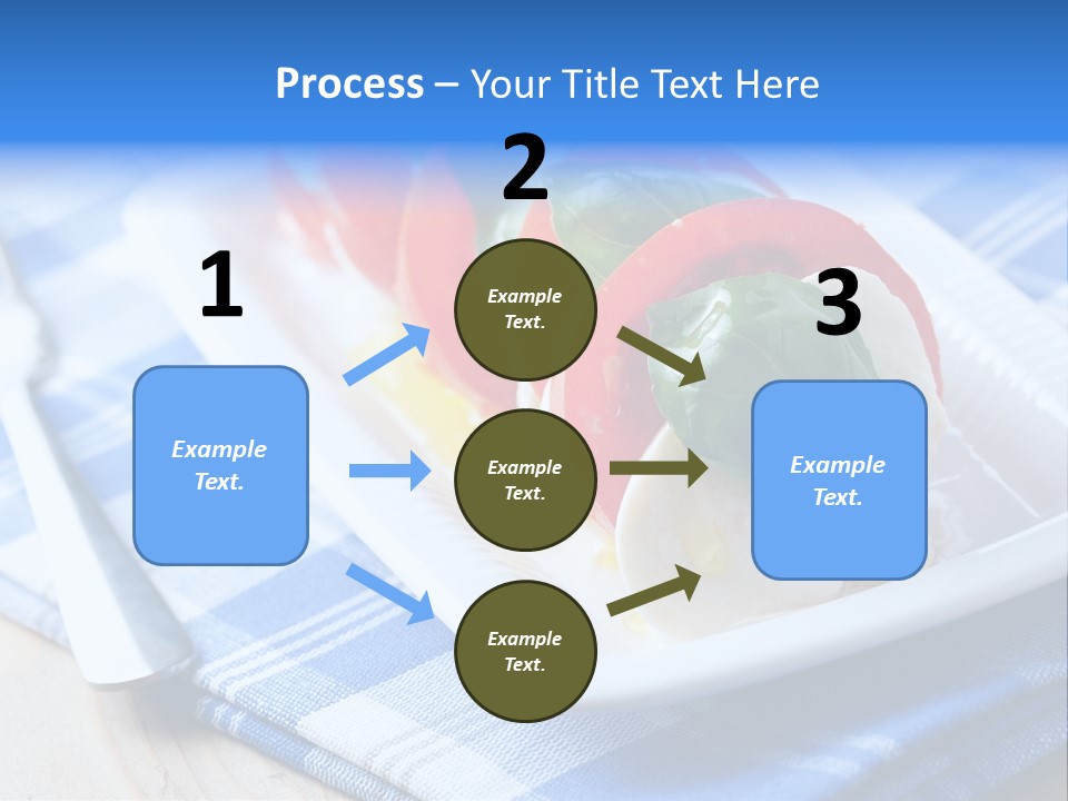 Dinner Dining Tomato PowerPoint Template