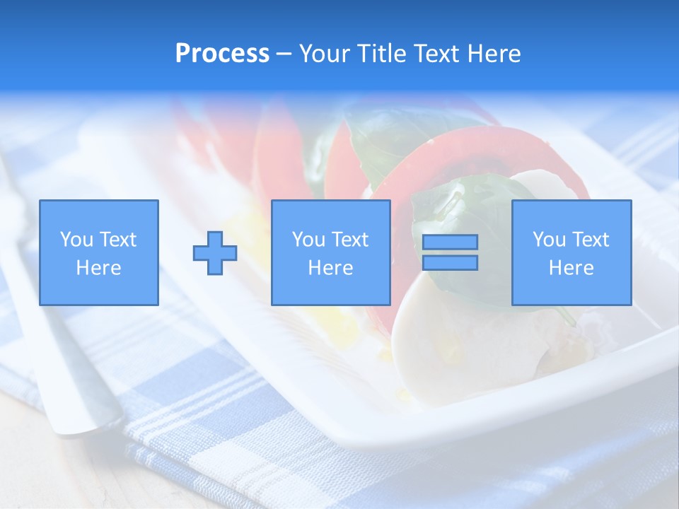 Dinner Dining Tomato PowerPoint Template