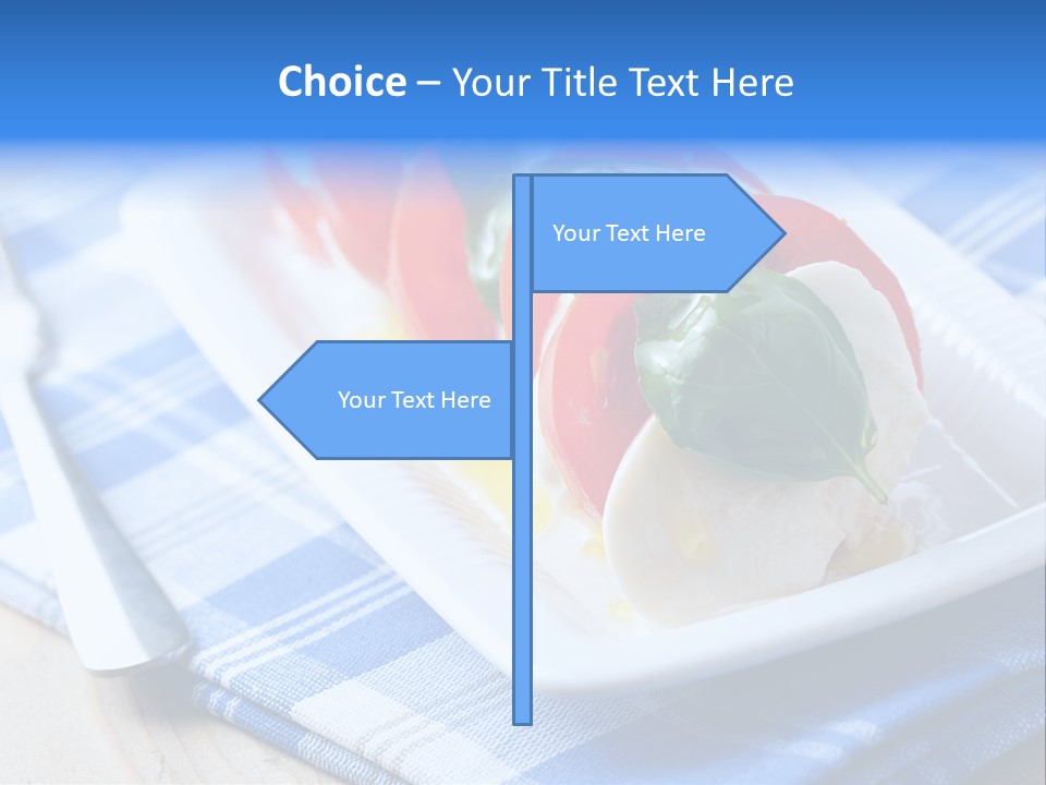Dinner Dining Tomato PowerPoint Template