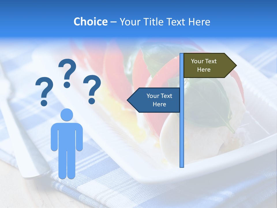 Dinner Dining Tomato PowerPoint Template