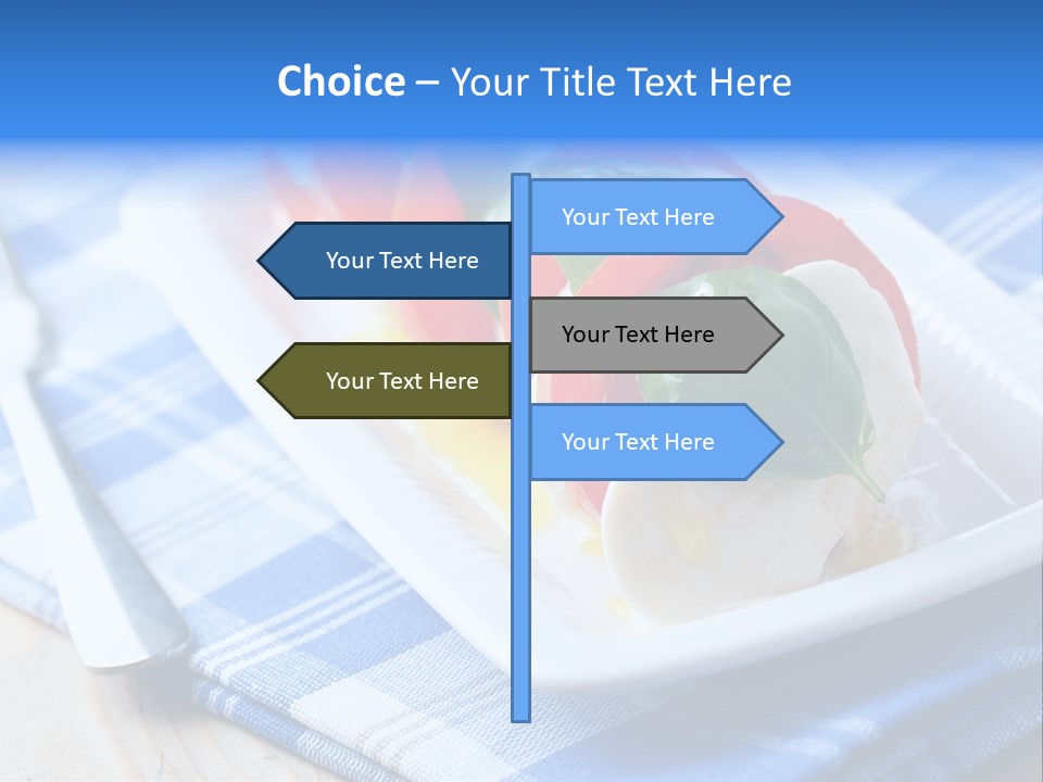 Dinner Dining Tomato PowerPoint Template