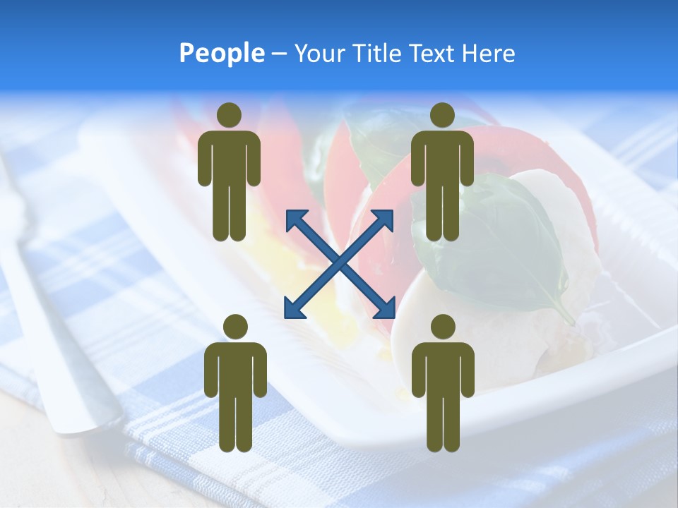 Dinner Dining Tomato PowerPoint Template