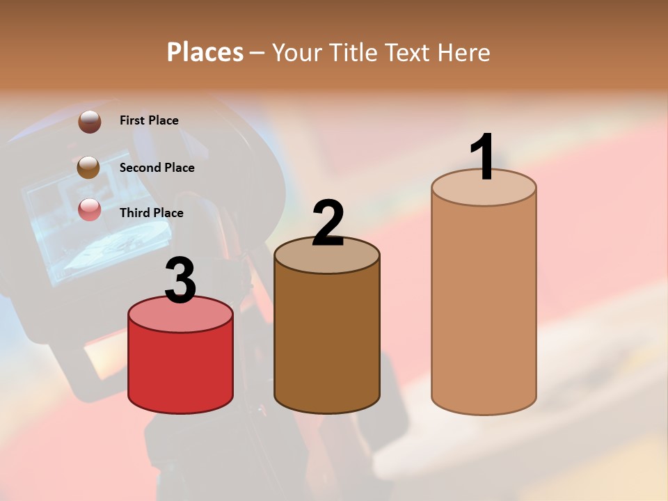 Communication Lcd Setting PowerPoint Template