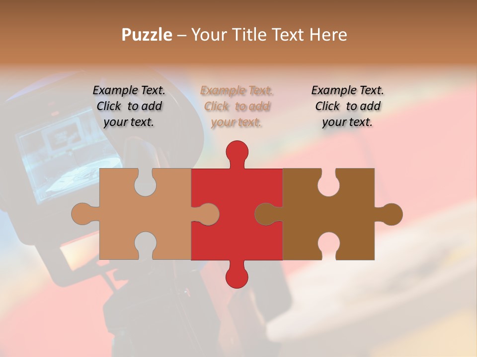 Communication Lcd Setting PowerPoint Template