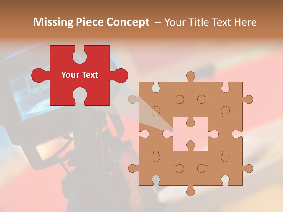 Communication Lcd Setting PowerPoint Template