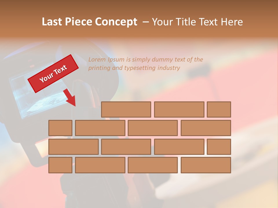 Communication Lcd Setting PowerPoint Template