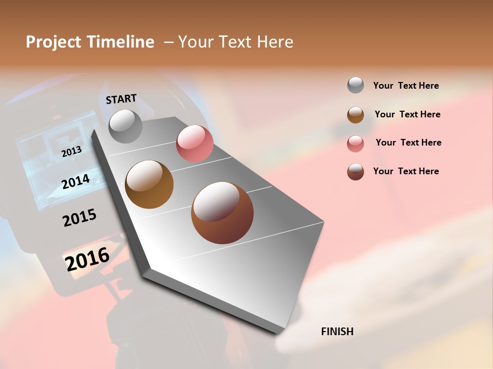 Communication Lcd Setting PowerPoint Template