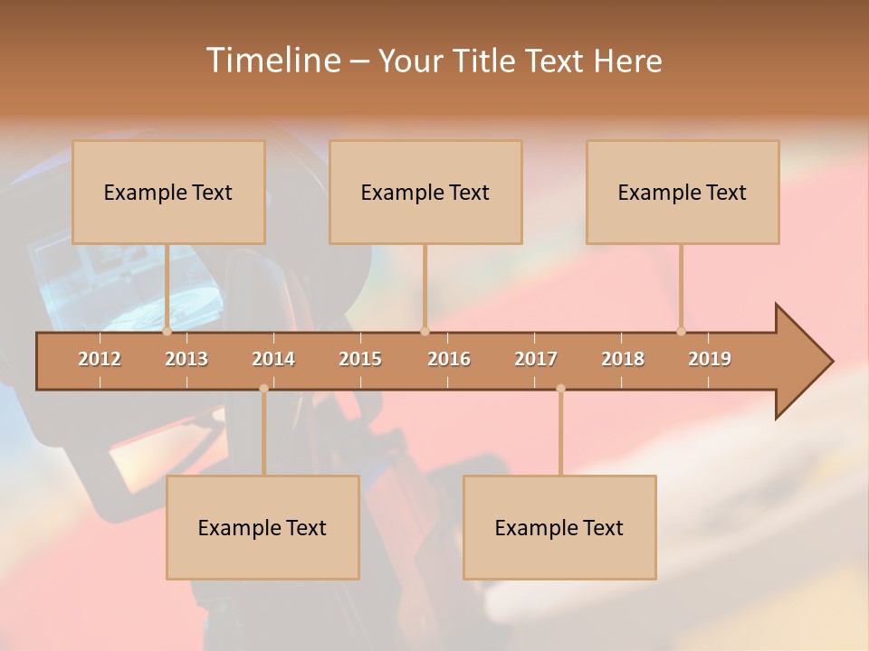 Communication Lcd Setting PowerPoint Template