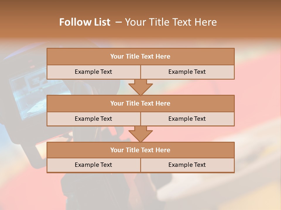 Communication Lcd Setting PowerPoint Template