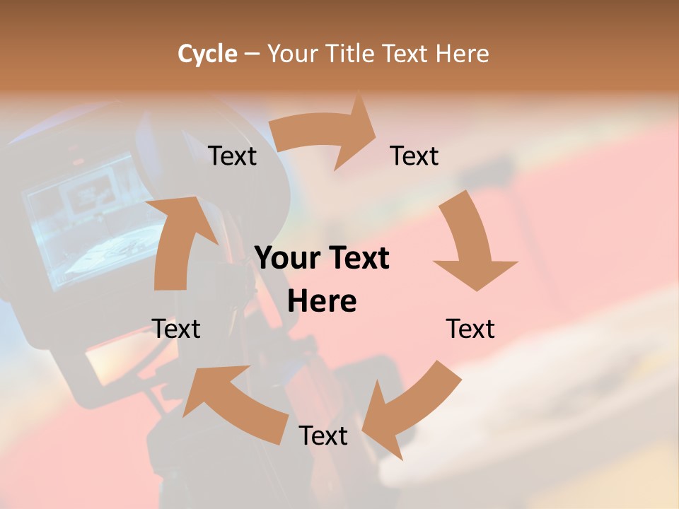 Communication Lcd Setting PowerPoint Template