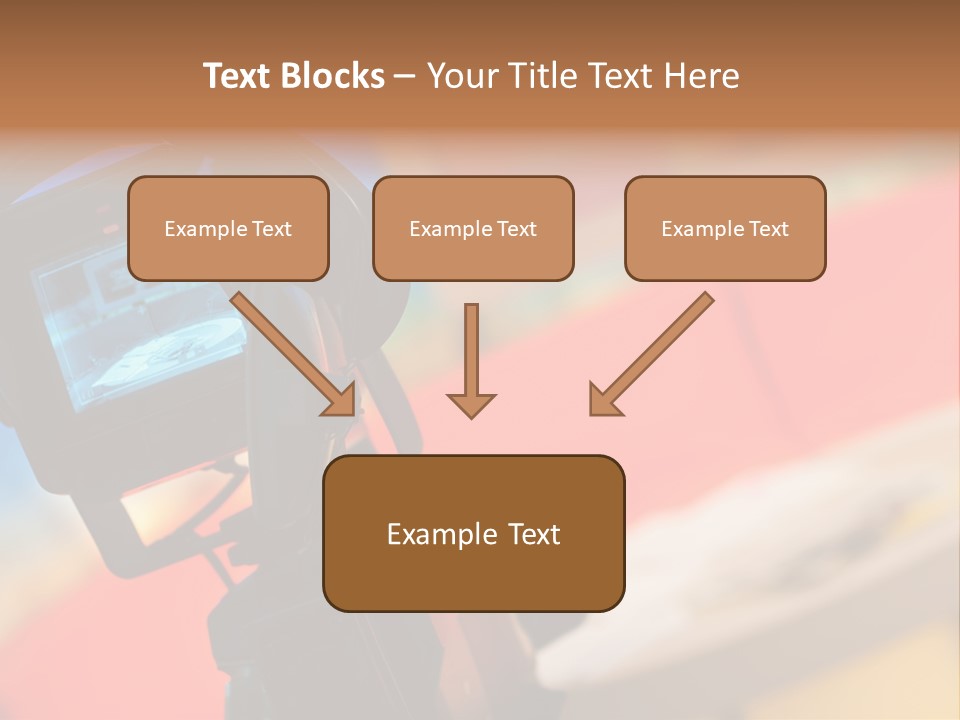 Communication Lcd Setting PowerPoint Template