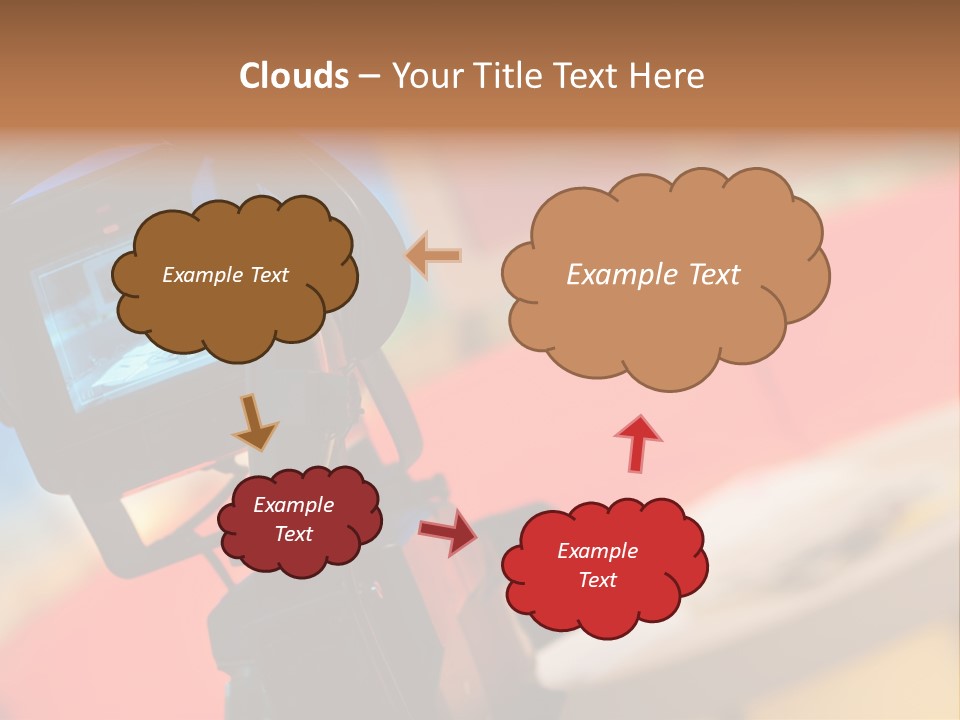 Communication Lcd Setting PowerPoint Template