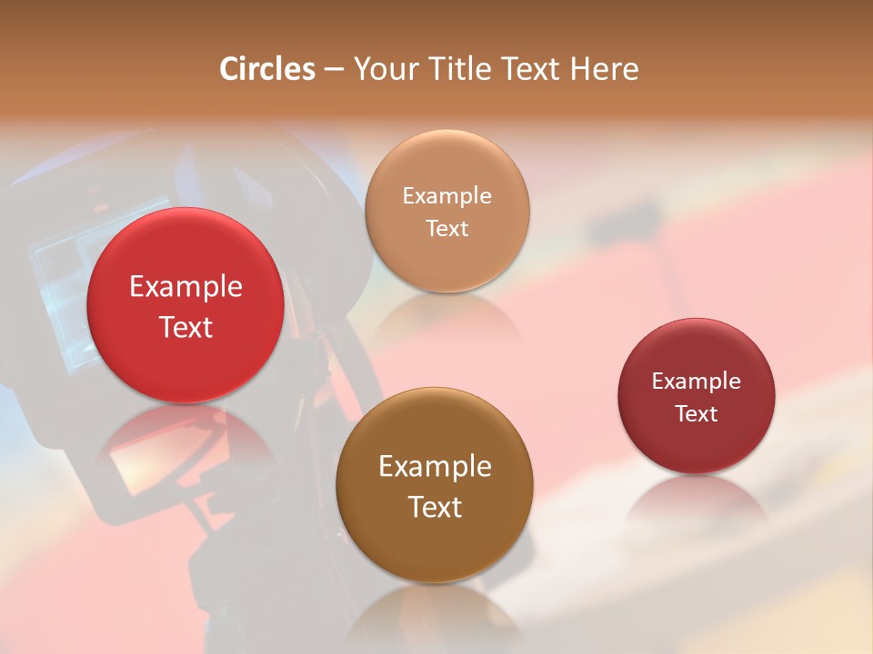 Communication Lcd Setting PowerPoint Template