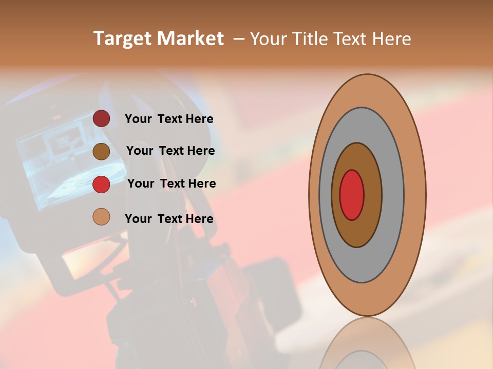 Communication Lcd Setting PowerPoint Template