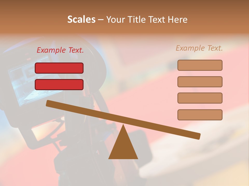 Communication Lcd Setting PowerPoint Template