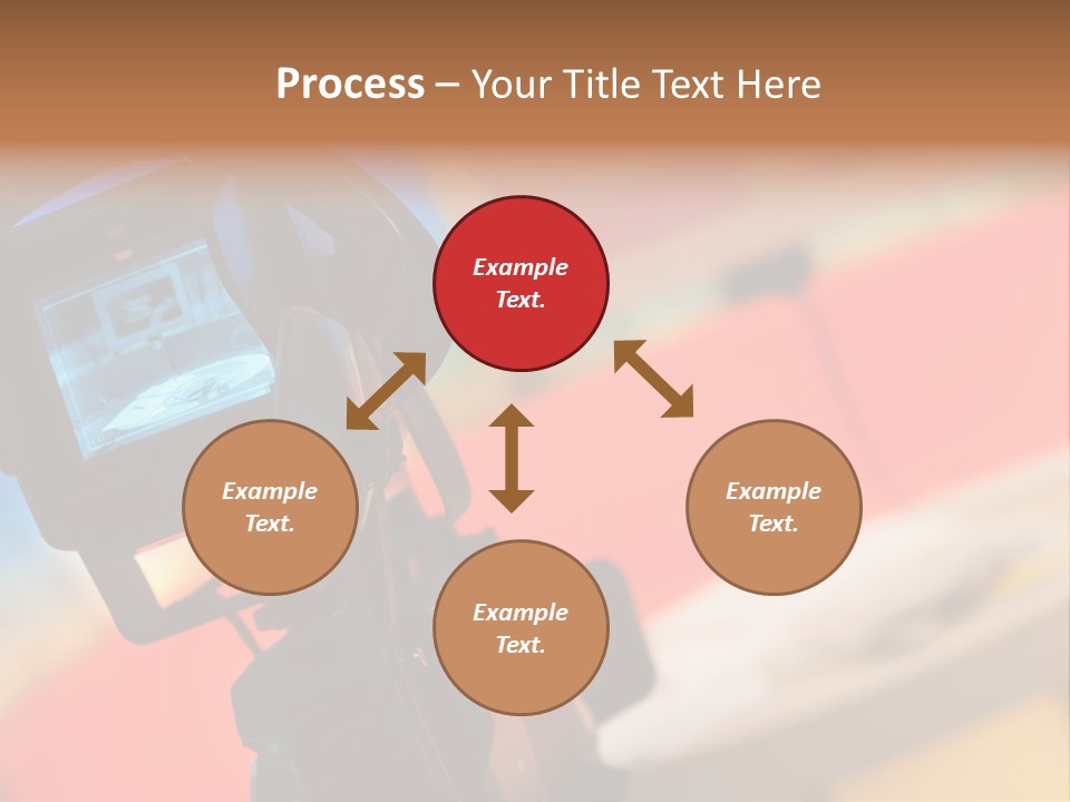 Communication Lcd Setting PowerPoint Template
