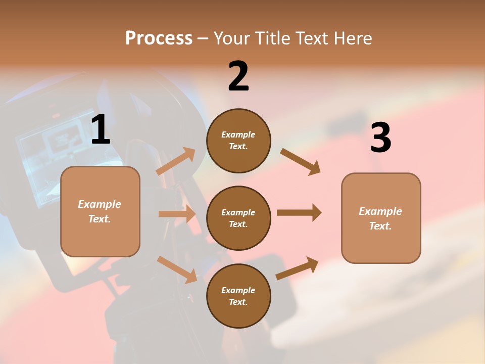 Communication Lcd Setting PowerPoint Template