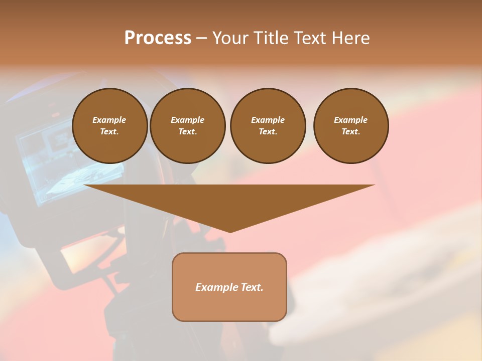 Communication Lcd Setting PowerPoint Template