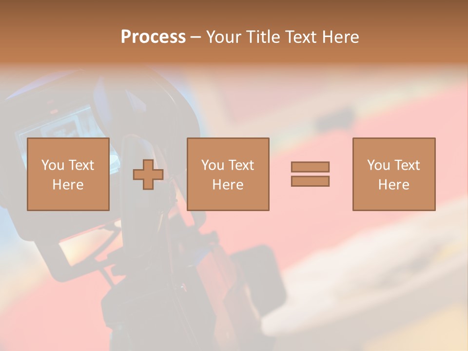 Communication Lcd Setting PowerPoint Template