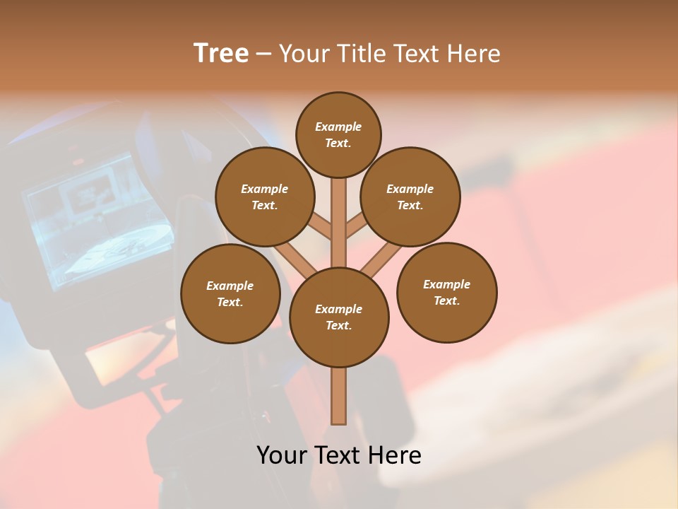 Communication Lcd Setting PowerPoint Template