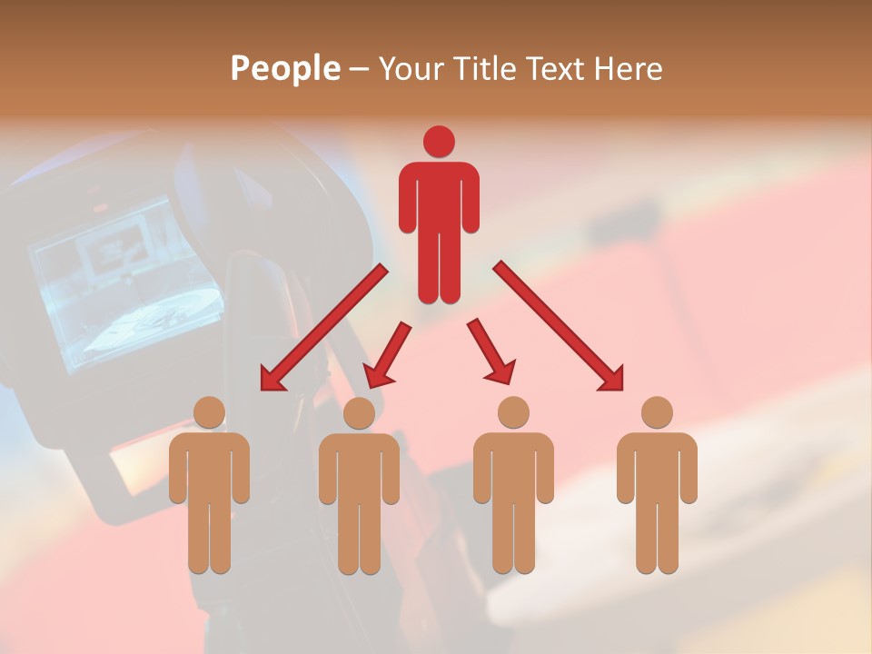 Communication Lcd Setting PowerPoint Template