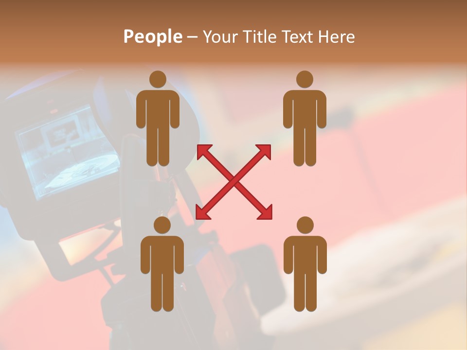 Communication Lcd Setting PowerPoint Template